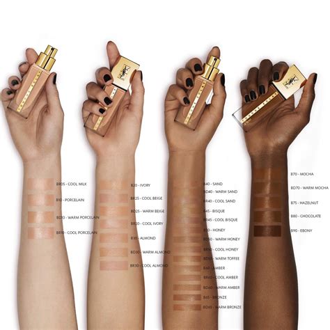 youtube ysl touche eclat foundation|ysl touche eclat foundation swatches.